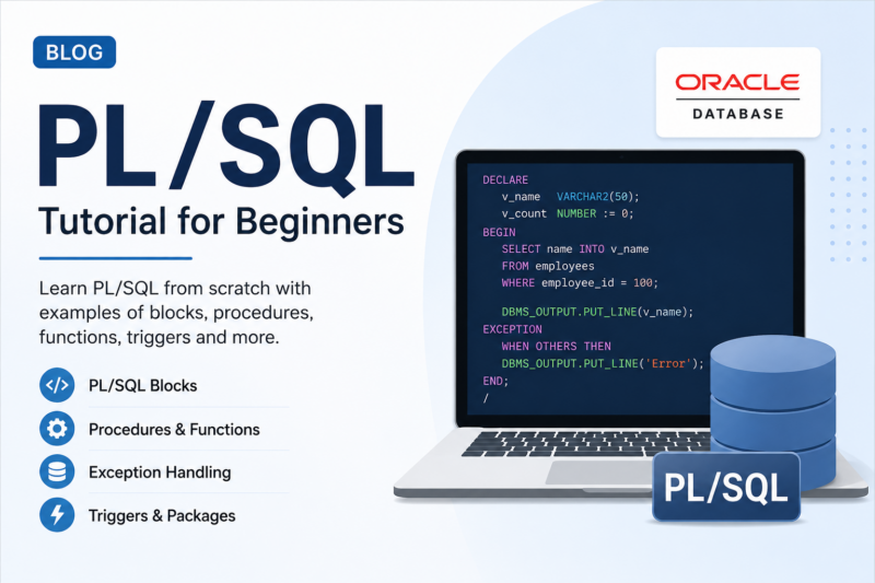 Introduction to PL/SQL: A Complete Beginner’s Guide